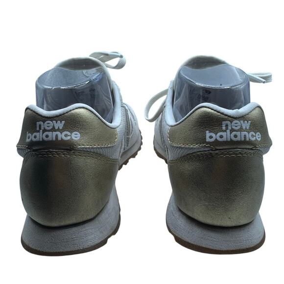 New Balance x J.Crew Gold Salt Sneakers Women's Size 7 - Picture 4 of 8